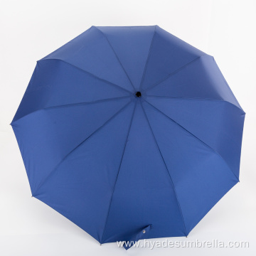 Luxury Wind Proof Man Folding Umbrella One Touch